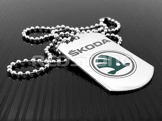 Vojenská známka ŠKODA